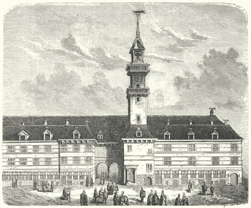 O Royal Exchange original, Londres (gravura) de German School