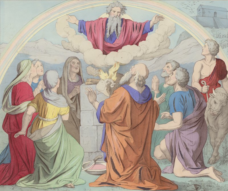 O sacrifício de Noé de German School