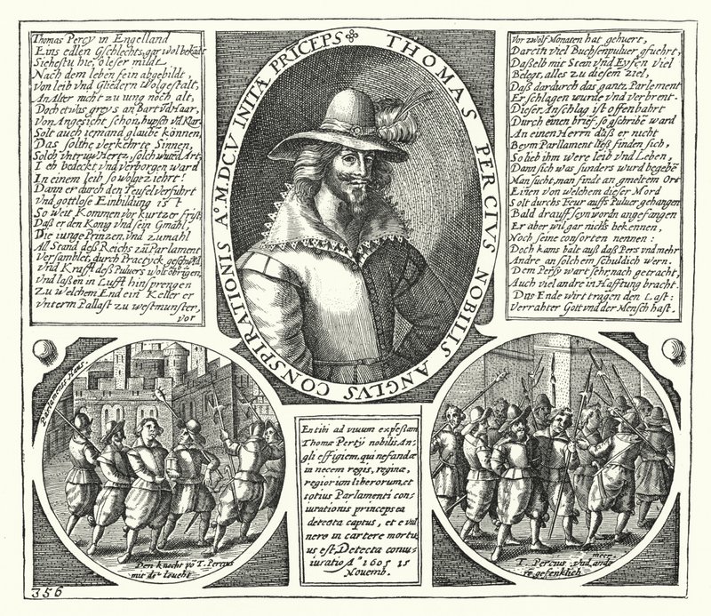 Thomas Percy, um dos conspiradores por detrás do Terreno da Pólvora (gravação) de German School