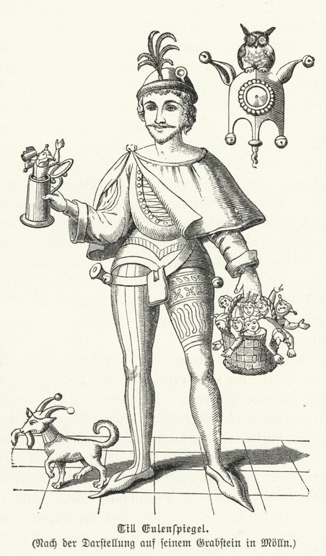Até Eulenspiegel (gravura) de German School