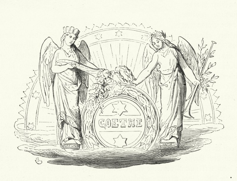 Homenagem ao autor alemão Johann Wolfgang Goethe de German School