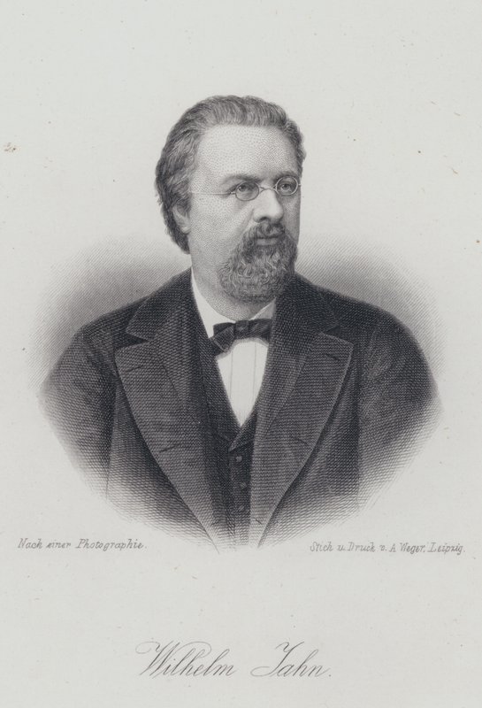 Wilhelm Jahn, maestro austro-húngaro (gravura) de German School