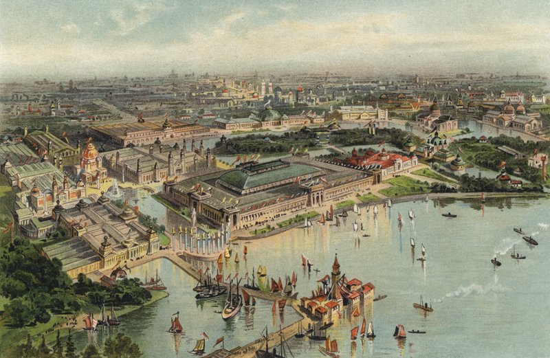 World "s Columbian Exposition, Chicago, Illinois, EUA, 1893 de German School