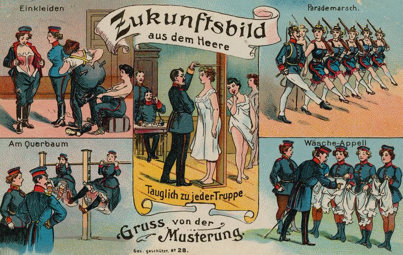 Imagem futura do exército de German School