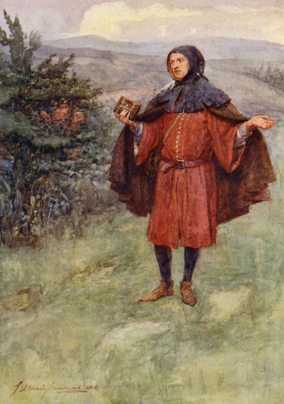 A peça de William Shakespeare: Henrique VI (litografia a cores) de Gertrude E. Demain (after) Hammond