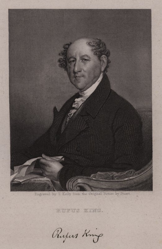 Rufus King, advogado americano, político e diplomata de Gilbert Stuart