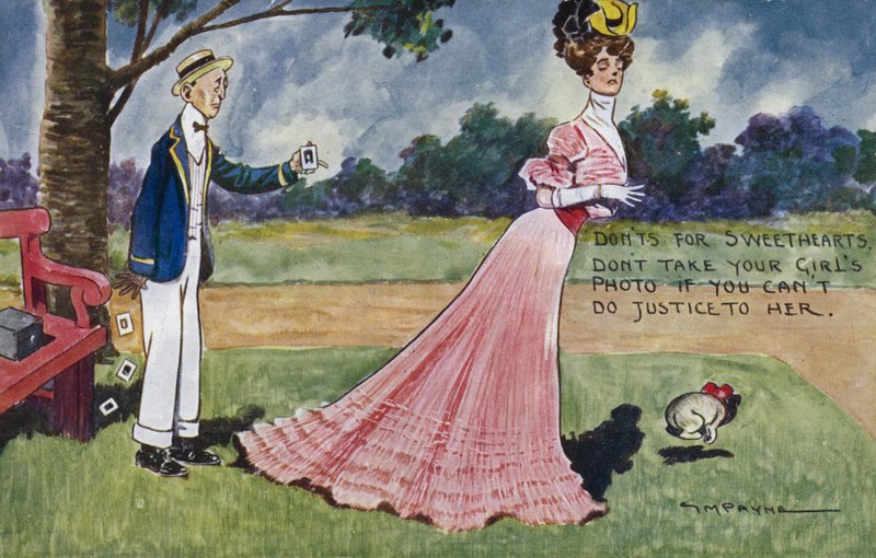 Don ts para namorados: não tire a foto da sua garota se você não puder fazer justiça a ela de Gilbert Morris Payne
