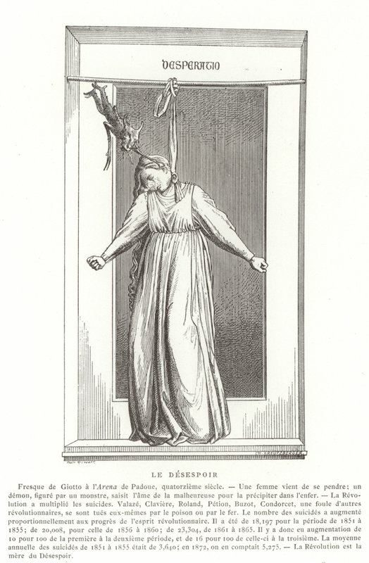 Desespero de Giotto di Bondone