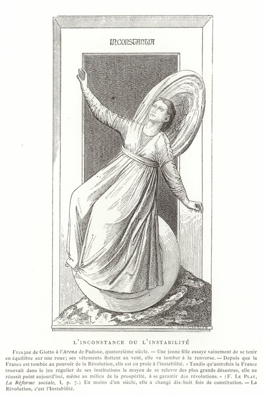 Inconstância de Giotto di Bondone