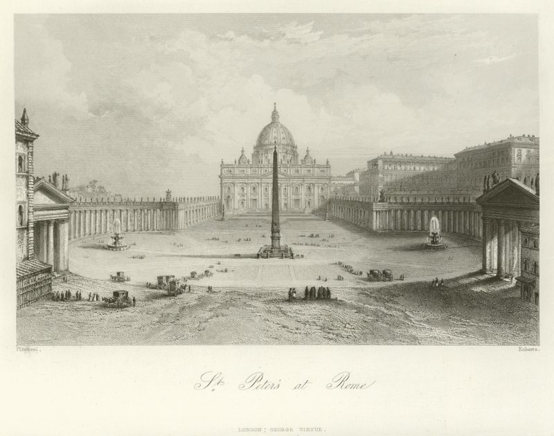 São Pedro em Roma de Giovanni Battista Piranesi