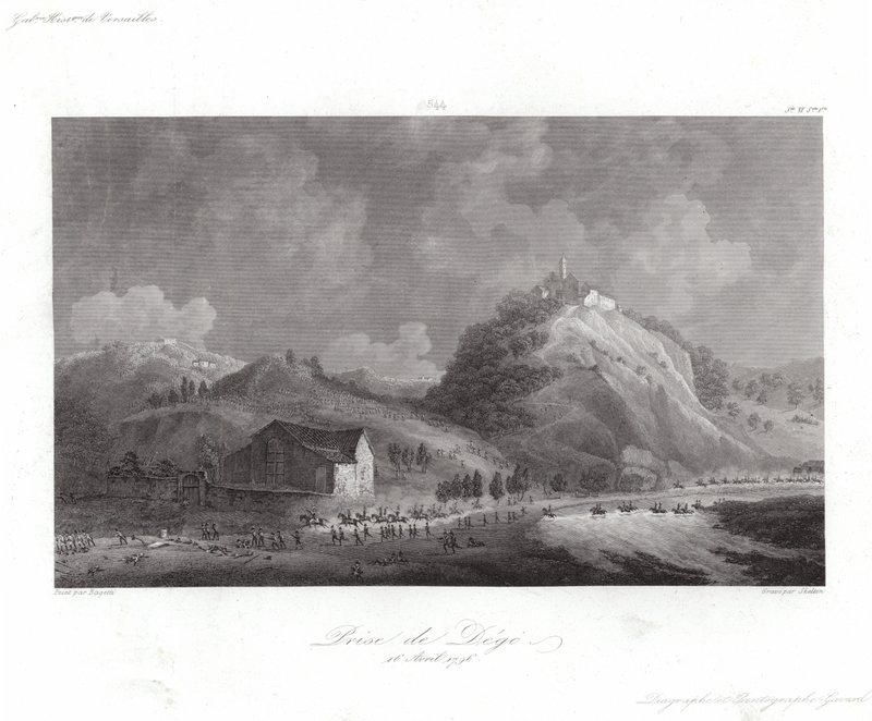 Tomando Dego de Giuseppe Pietro Bagetti
