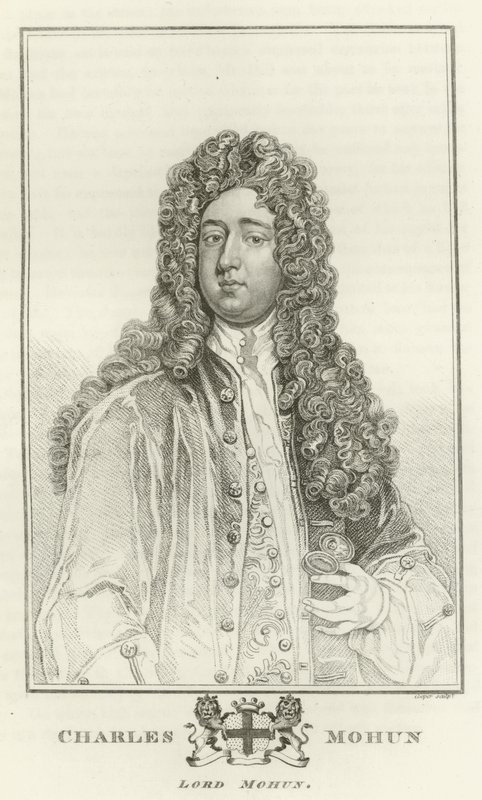 Charles Mohun, o senhor Mohun de Godfrey Kneller