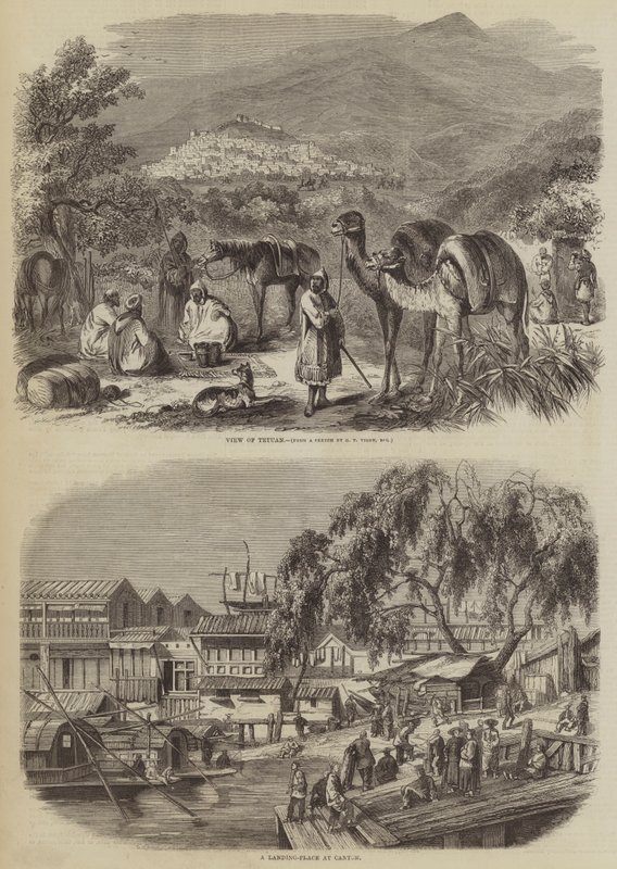 Esboços Chineses de Godfrey Thomas Vigne
