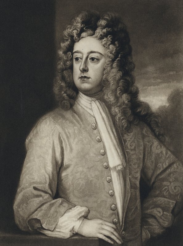 Francis Godolphin, Conde de Godolphin (litho) de Godfrey (after) Kneller