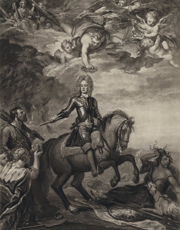 John Churchill, Duque de Marlborough (litho) de Godfrey (after) Kneller