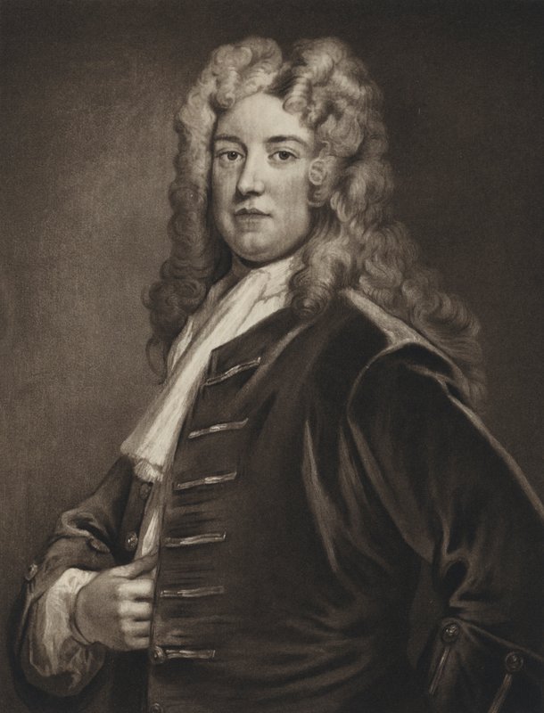 Robert Walpole, Conde de Orford (litho) de Godfrey (after) Kneller