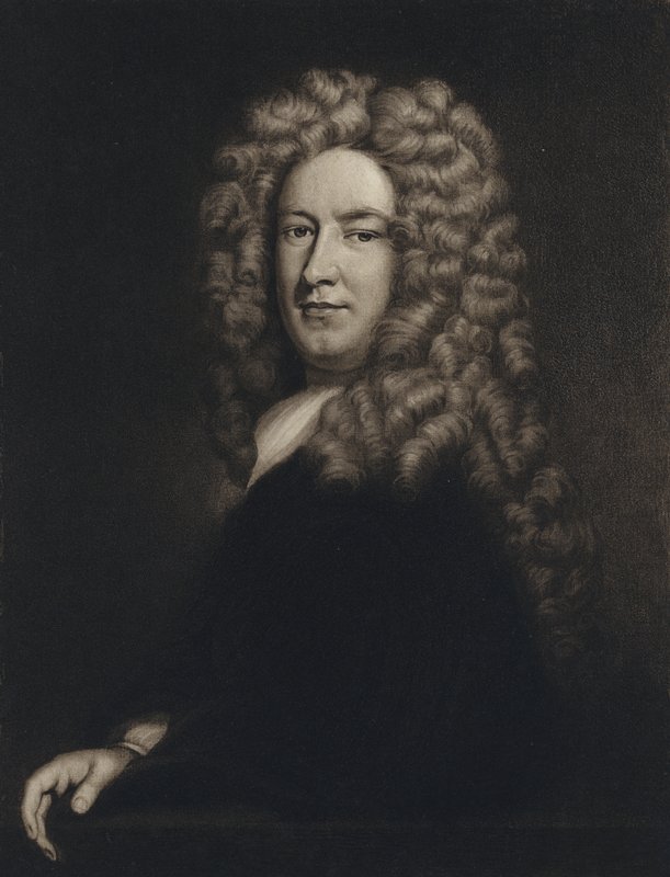 Sir Samuel Garth (litho) de Godfrey (after) Kneller