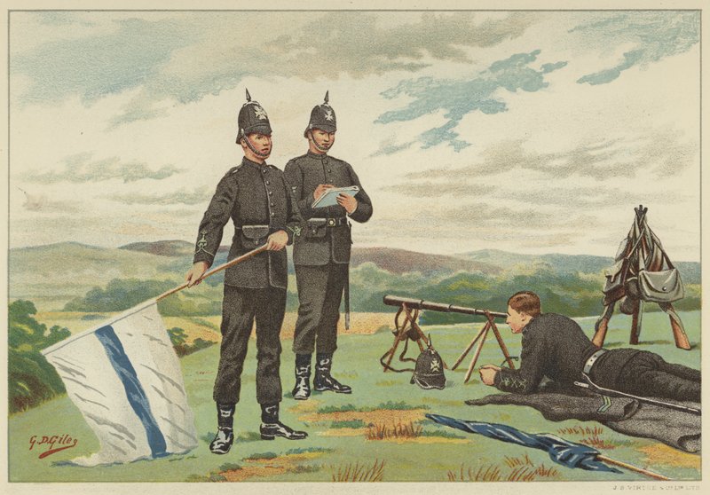 1º Voluntários do Middlesex (Victoria Rifles), 4º Batalhão de Voluntários do Kings Royal Rifle Corps de Godfrey Douglas Giles