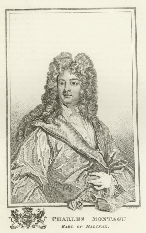 Charles Montagu, conde de Halifax de Godfrey Kneller
