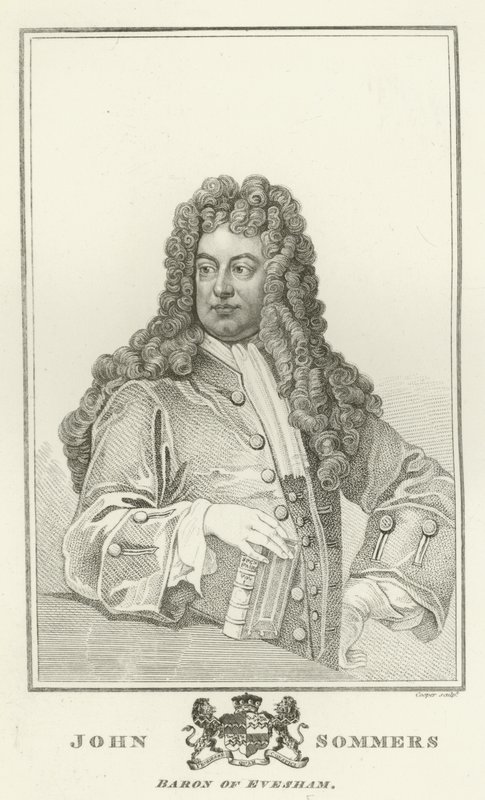 John Sommers, Barão de Evesham de Godfrey Kneller