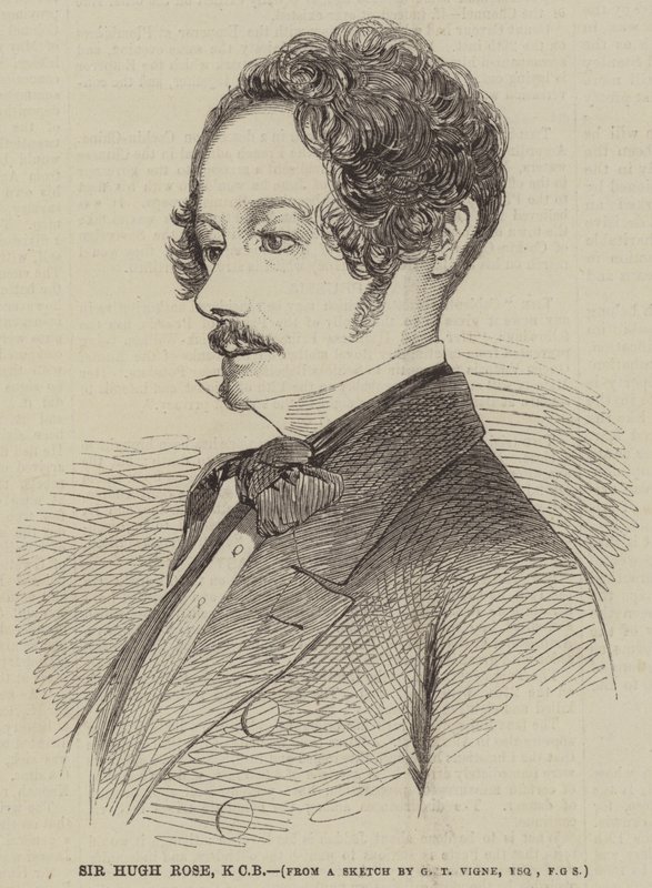 Sir Hugh Rose, KCB de Godfrey Thomas Vigne