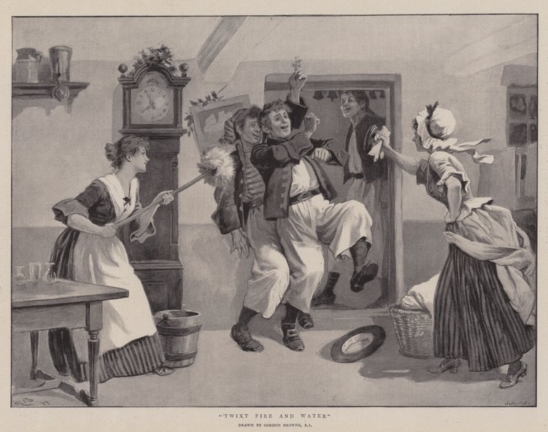 Twixt fogo e água de Gordon Frederick Browne