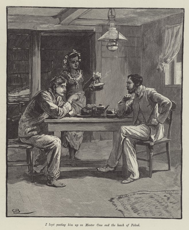 Uma, ou a praia de Falesa, por Robert Louis Stevenson de Gordon Frederick Browne
