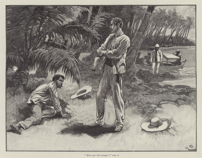 Uma, ou a praia de Falesa, por Robert Louis Stevenson de Gordon Frederick Browne