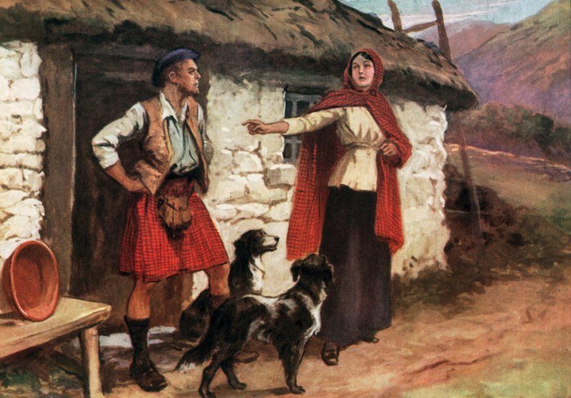 Ilustração para O Conto do Caldeirão de Gordon Frederick after Browne