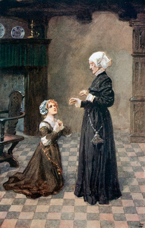 Começou a orar com pena a ela pelo perdão de Gordon Frederick Browne