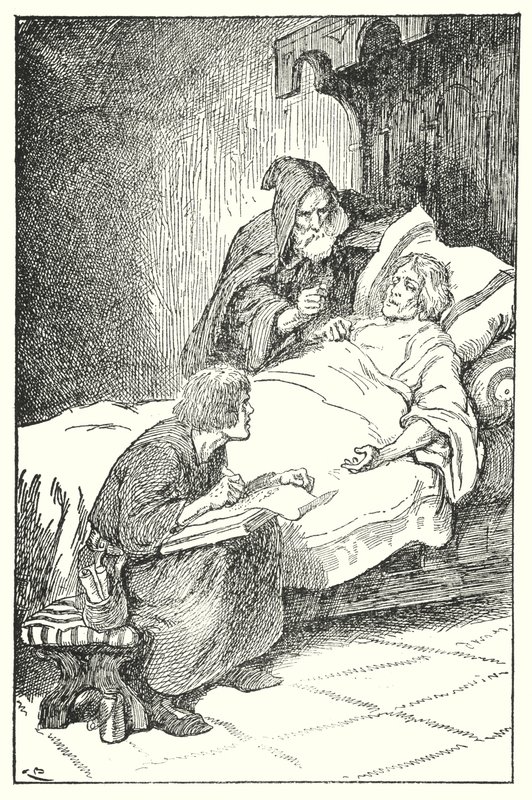 Fazendo justiça (litho) de Gordon Frederick Browne