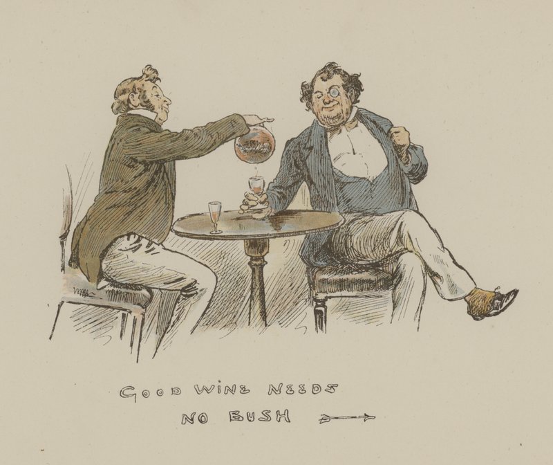 Bom vinho não precisa de Bush de Gordon Frederick Browne