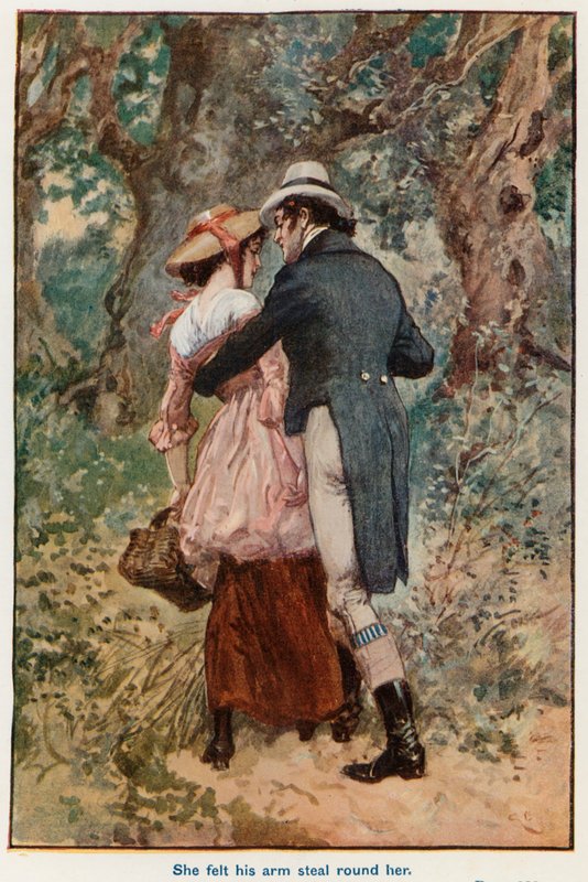 Ilustração para Adam Bede de Gordon Frederick Browne