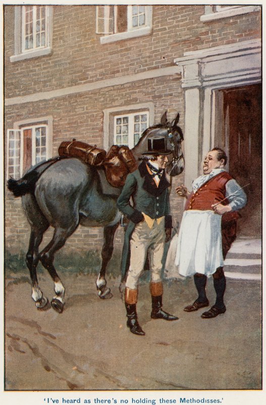 Ilustração para Adam Bede de Gordon Frederick Browne