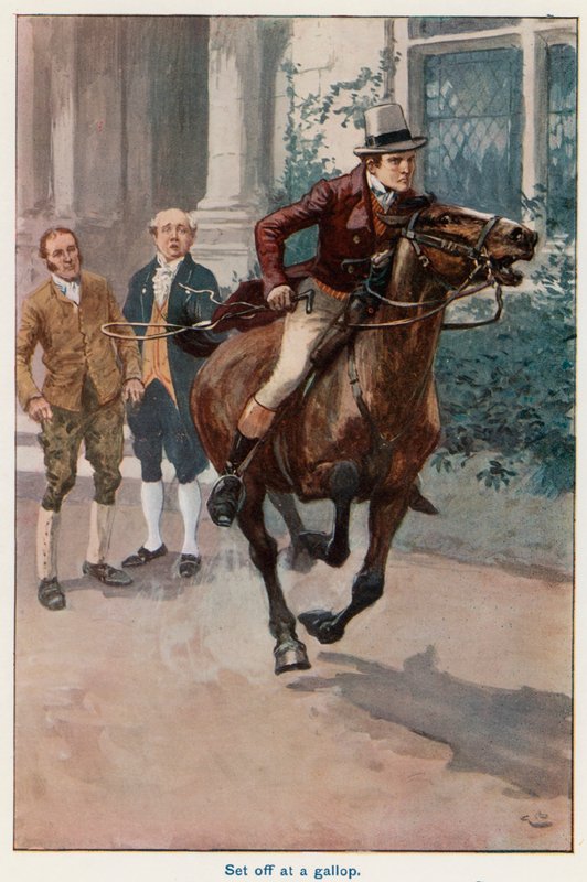 Ilustração para Adam Bede de Gordon Frederick Browne