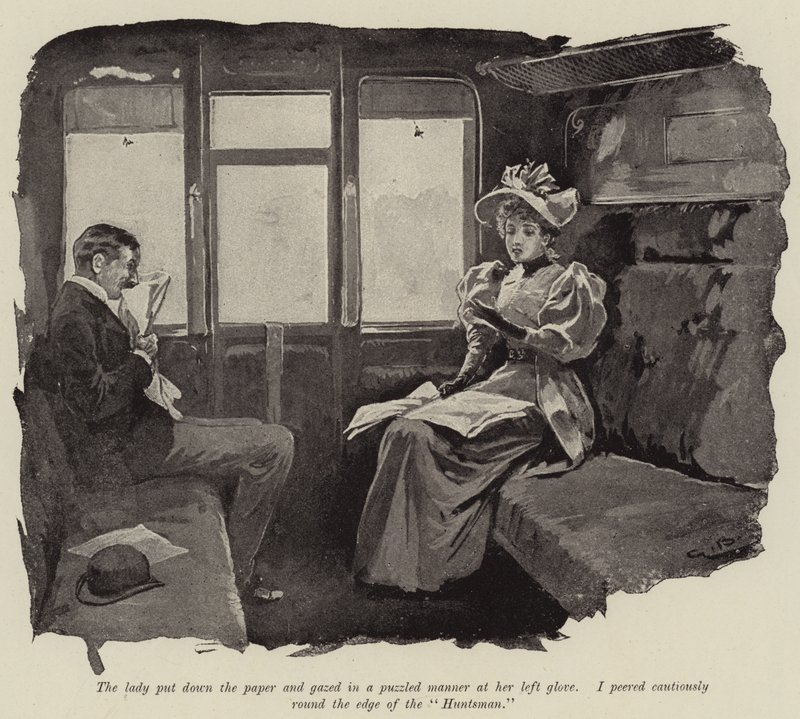 Ilustração para apenas um conto, por Arthur Hughes de Gordon Frederick Browne