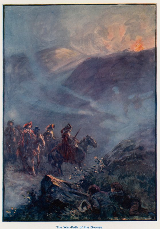 Ilustração para Lorna Doone de Gordon Frederick Browne
