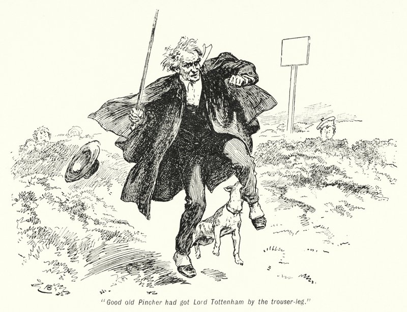 Ilustração para The Story of the Treasure Seekers de E Nesbit (litho) de Gordon Frederick Browne
