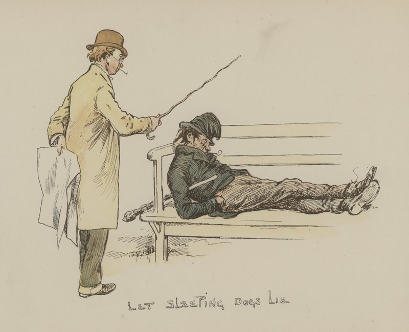 Deixe os cães dormirem de Gordon Frederick Browne