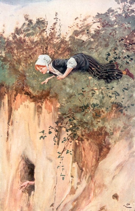 Margaret. . . Deslizando seu corpo para frente como uma cobra de Gordon Frederick Browne