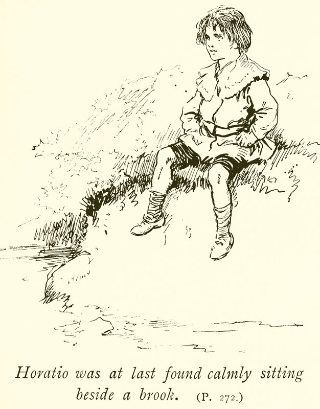 Nelson como um menino de Gordon Frederick Browne