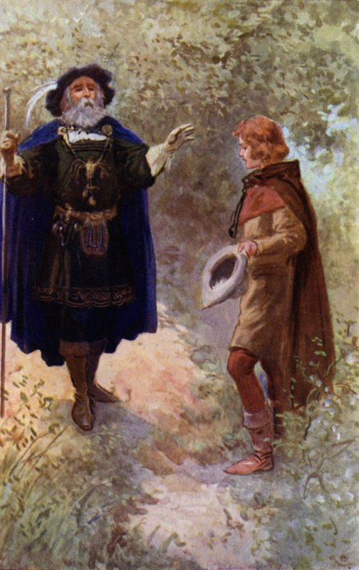Orlando e o duque de Gordon Frederick Browne