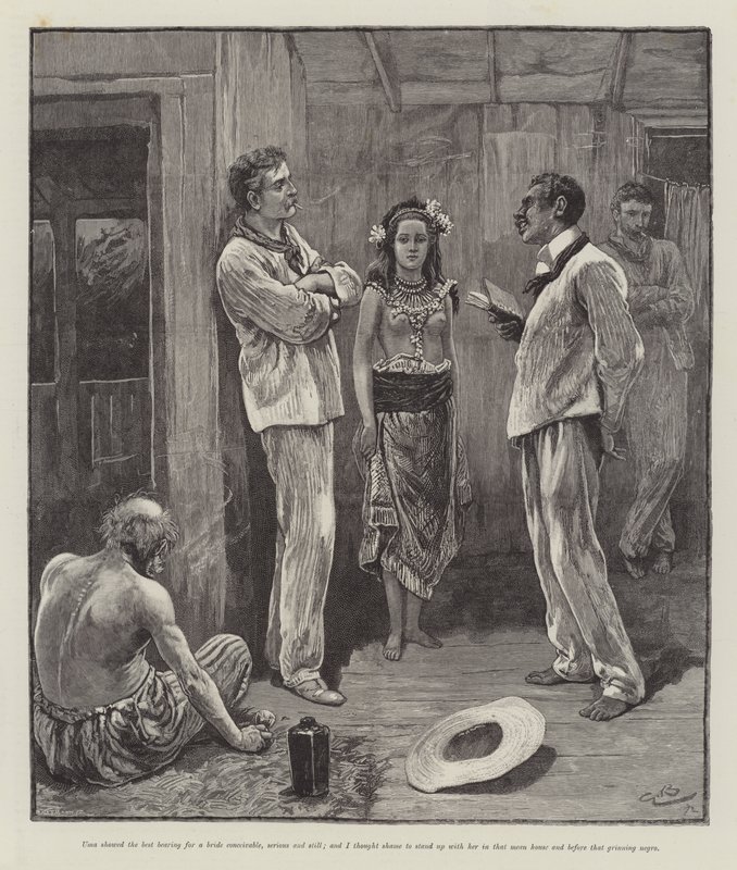 Uma, ou a praia de Falesa, por Robert Louis Stevenson de Gordon Frederick Browne
