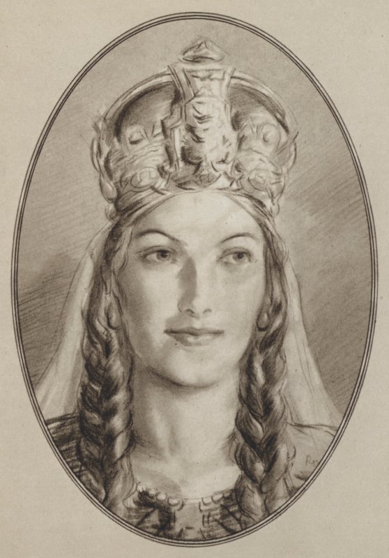 Imperatriz Theodora (litho) de Gordon Ross