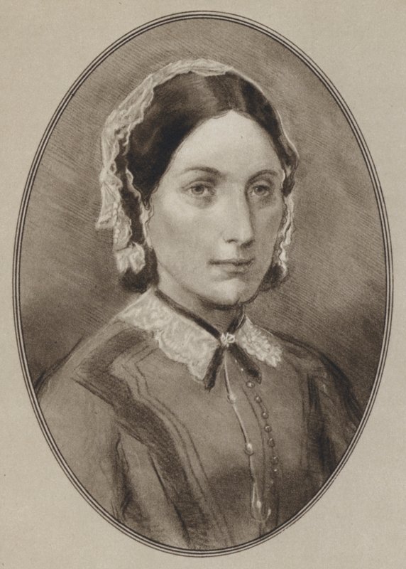 Florence Nightingale (litho) de Gordon Ross