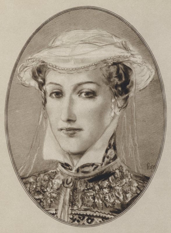 Maria Rainha dos Escoceses (litho) de Gordon Ross