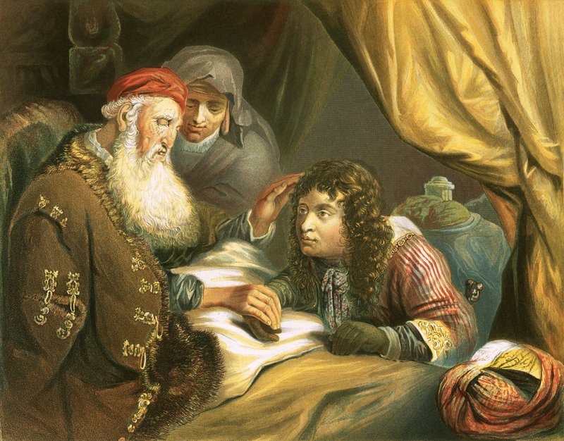 Voz de Jacó, mãos de Esaú de Govaert Flinck