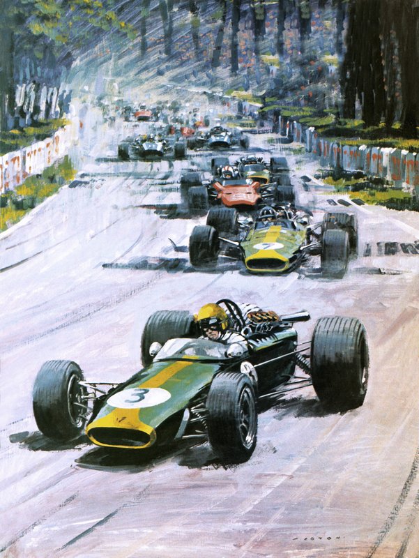 Grande Prémio de França de 1967 de Graham Coton