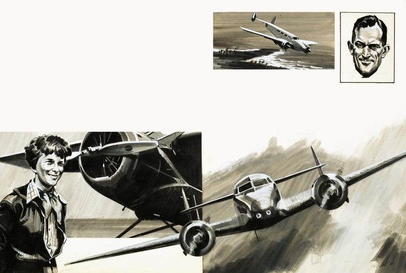 O misterioso desaparecimento de Amelia Earhart de Graham Coton