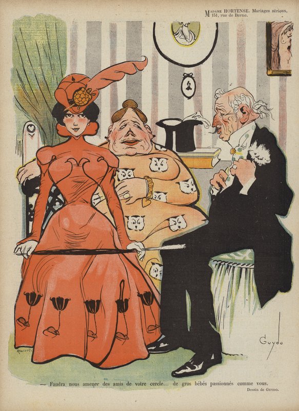 Ilustração para o riso de Guillaume Le Barrois dOrgeval